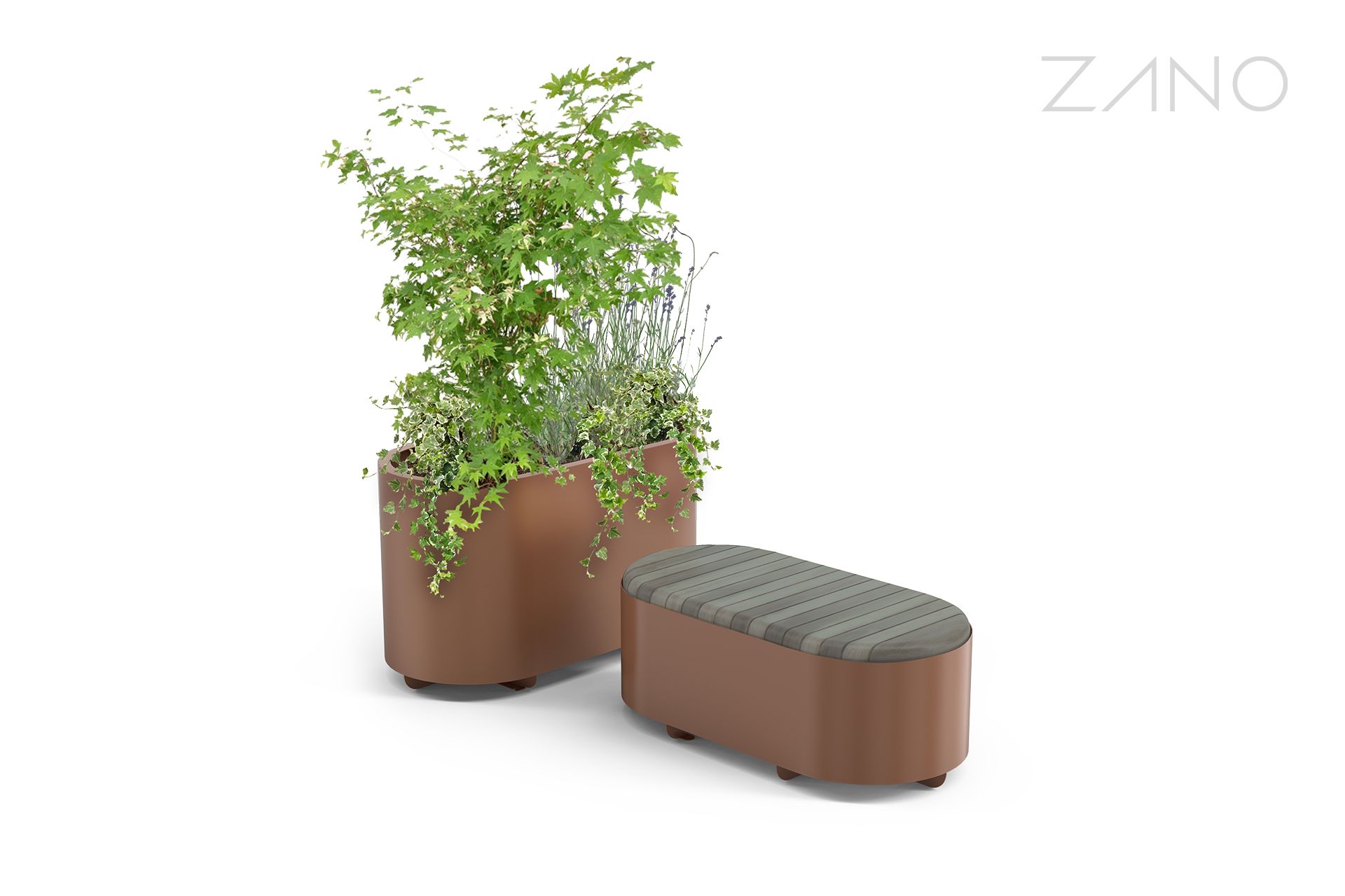 Universe 06.455.4 Planter - Modern and Elegant | ZANO street furniture